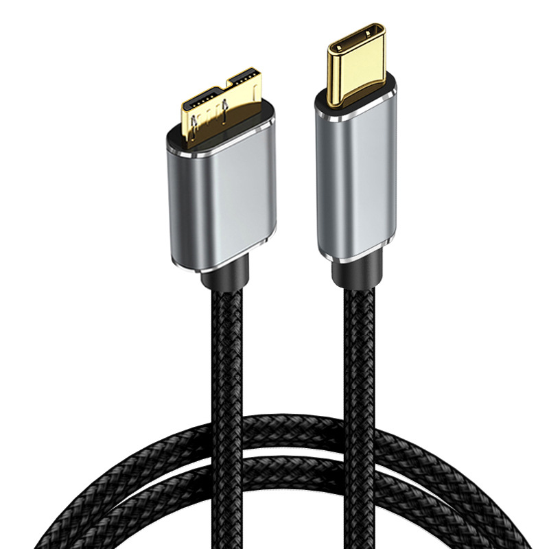다크베이 USB C타입 to 마이크로B 외장하드 케이블 삼성 노트북 연결선 0.25m 상품 이미지