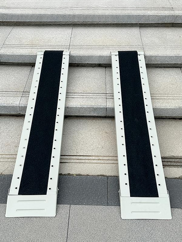 오토바이경사판 진입판 경사로 자전거 발판 접이식 바이크 보드 스쿠터 오름판 진입로 이동식 - 상품 이미지