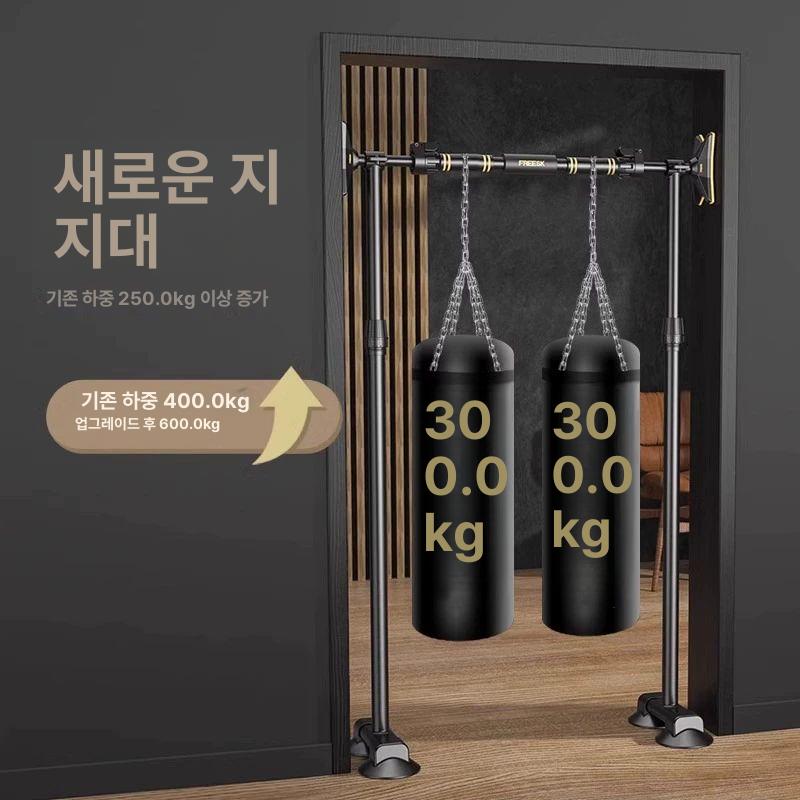 문틀 철봉 풀업바 다이어트 운동 턱걸이 가정용 홈트 표준 모델-수평계 없음 120-148cm - 상세 이미지 5