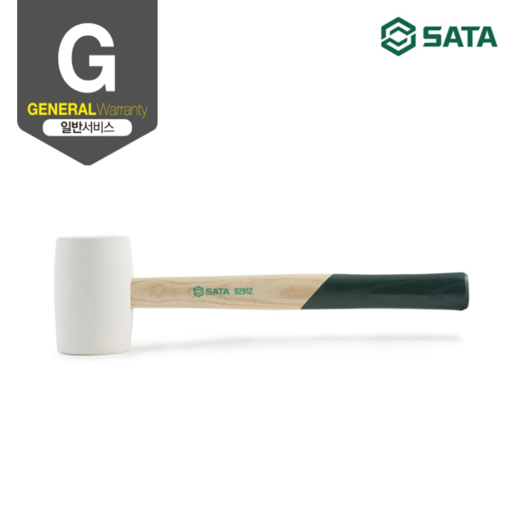 사타 SATA 고무 망치 1LBS 92912 타일 대리석 미장 목공망치 - 상세 이미지 2