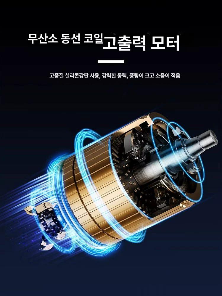 유동팬 하우스 농업용 축사 유동휀 환풍기 공기순환팬 6인치 150 양방향 원통형 - 상세 이미지 5