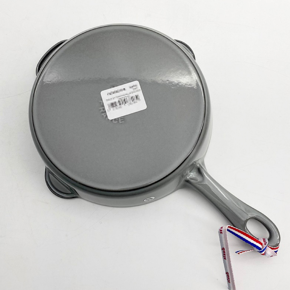스타우브 STAUB 트레디셔널 프라이팬 22cm 그레이 123292218-B 프랑스 B품 이미지 6