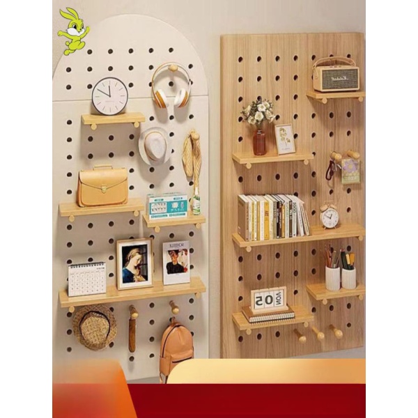 베스트 타공판 사무실 정리대 화이트 40 x 60cm 패키지 매장 진열용 게시판 파티션 보드 완전한 액세서리 고객 서비스 문의 - 상품 이미지