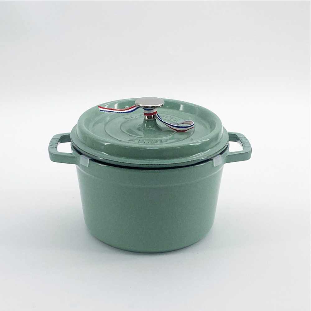 스타우브 STAUB 원형 꼬꼬떼 톨 20cm 세이지그린 1250920115-B 프랑스 B품 - 상세 이미지 5