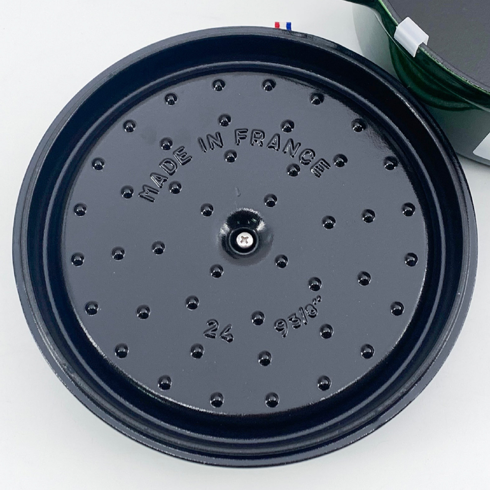 스타우브 STAUB 원형 꼬꼬떼 24cm, 바질그린 11092485-B 프랑스 B품 이미지 7