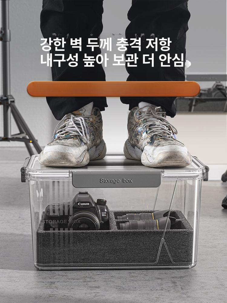 보관함 렌즈 보관 보온 제습 건조제 가방 미러리스 휴대용 상자 DSLR 카메라 밀폐 방진 - 상세 이미지 4