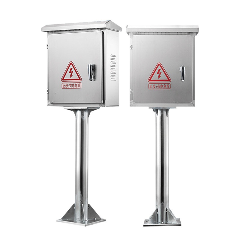 전기 분전함 옥외 산업용 배전 컨트롤 방수 스테인리스 함체 가로250mm 폭150mm - 상품 이미지