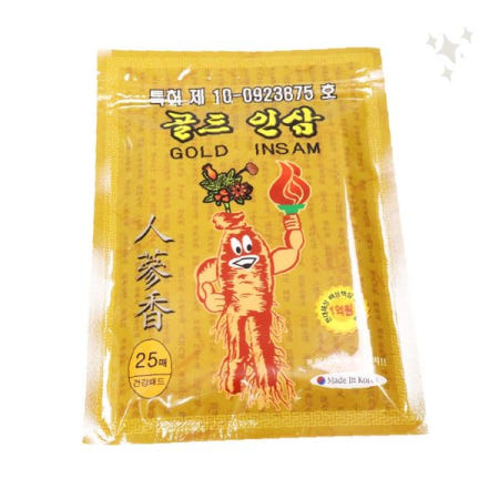 붙이는 인삼 찜질 패치 혈액순환 관리 어깨 목 허리 무릎  근육 통증 온열