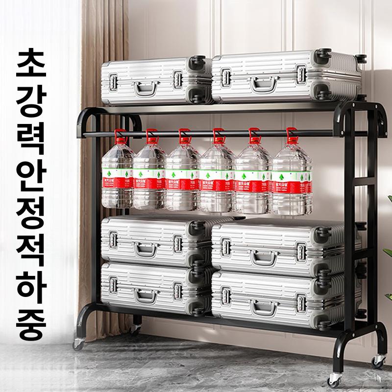 스탠드 행거 조립식 옷걸이 거치대 옷가게 철제 의류 수납 선반 - 상세 이미지 2