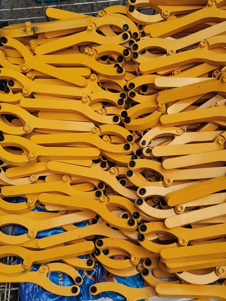 굴삭기 오일씰 실린더 수리 중장비 공구 보수 스패너 교체