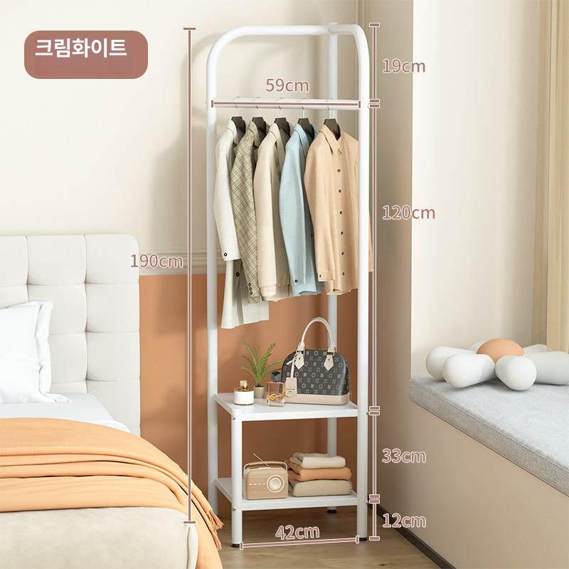 미니 코너 행거 옷걸이행거 외투 시스템 좁은공간 수납 옷걸이 미니행거 선반 스탠드 옷가게 - 상세 이미지 2