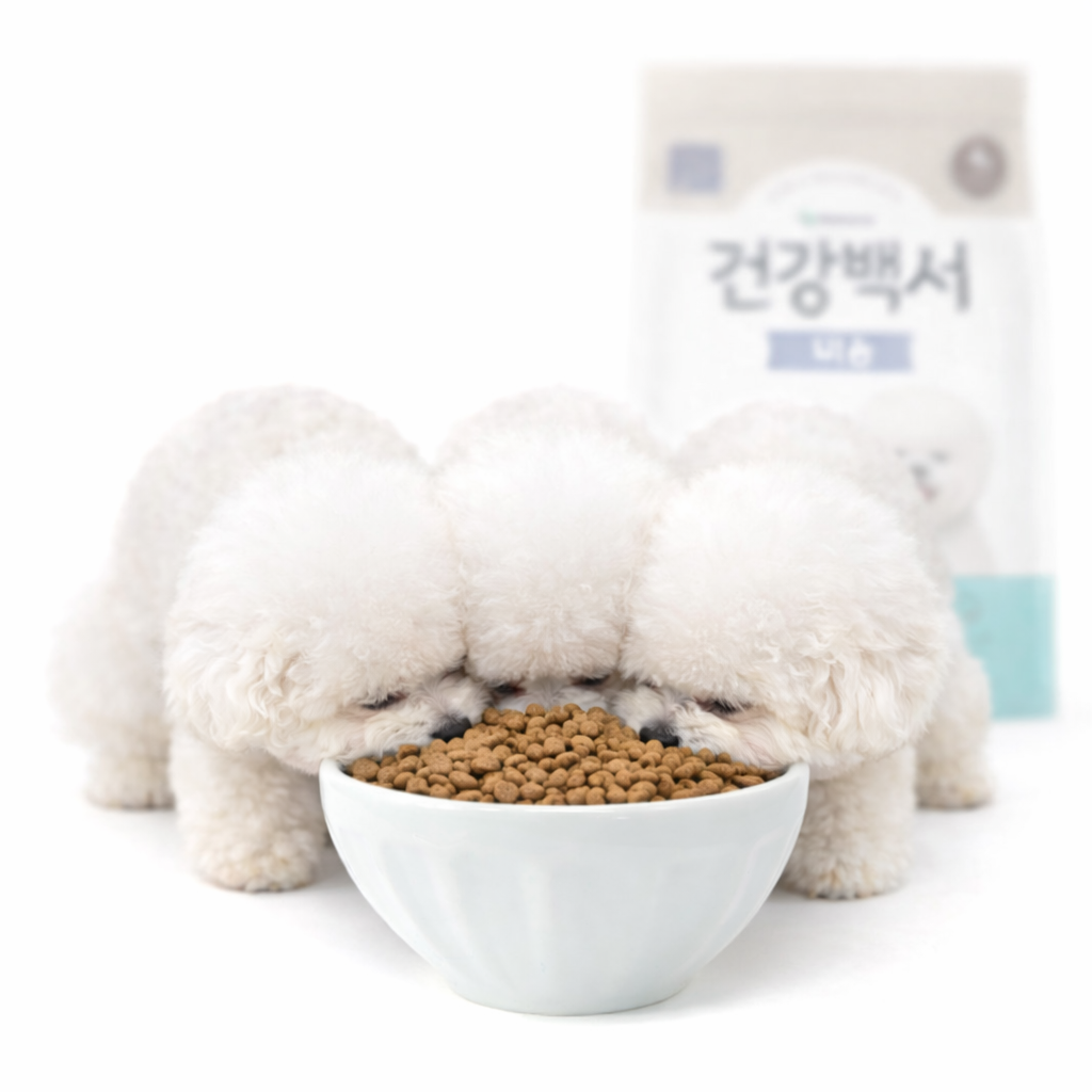 건강백서 미니 비숑 사료 소형견 반려견 사료 6kg 이미지 7