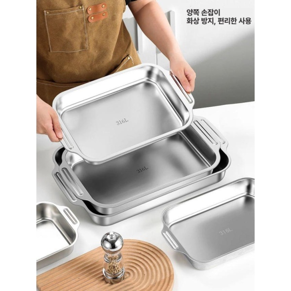 프리미엄 전골 어묵탕 가정용 32cm 얕은 소형 특가 깊은 스텐 버너용 스테인리스 0.5kg 특가 얕은 32cm 소형 0.5kg - 상세 이미지 5