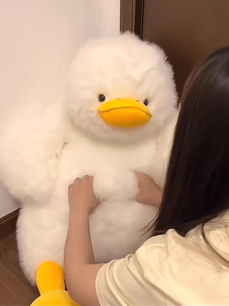 대왕 오리 인형 애착 인형 대형 동물 침대 침실 선물용 - 상세 이미지 3