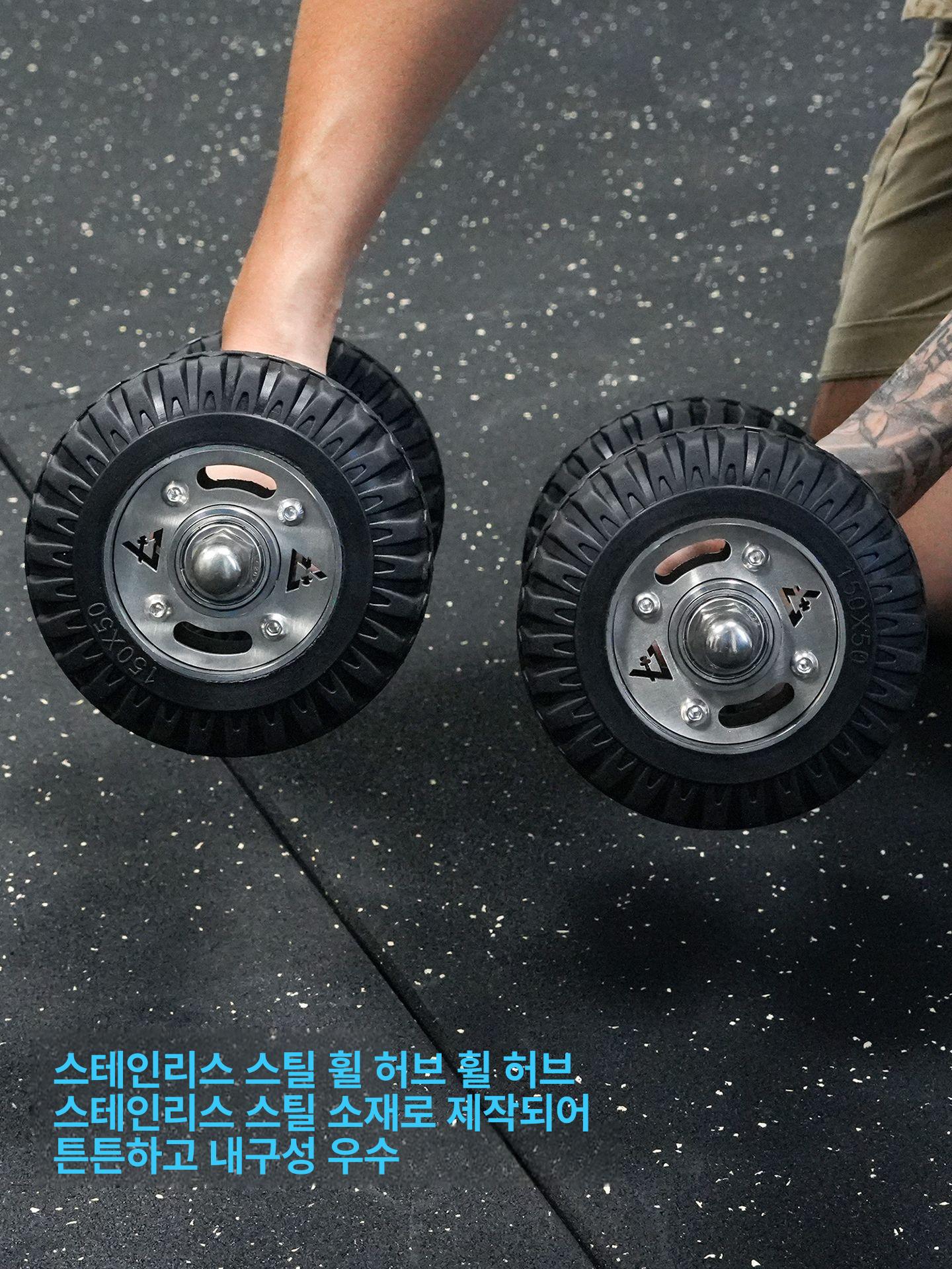 AB슬라이드 롤아웃 복근 운동기구 외바퀴 - 상세 이미지 3