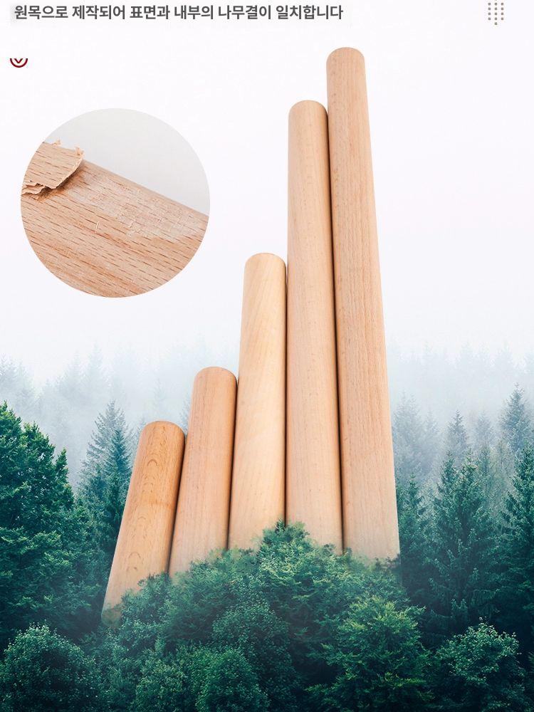 50cm 원목식탁다리 우드슬랩 셀프 받침 테이블 경사 10cm 경사형 3개 세트 - 상세 이미지 5