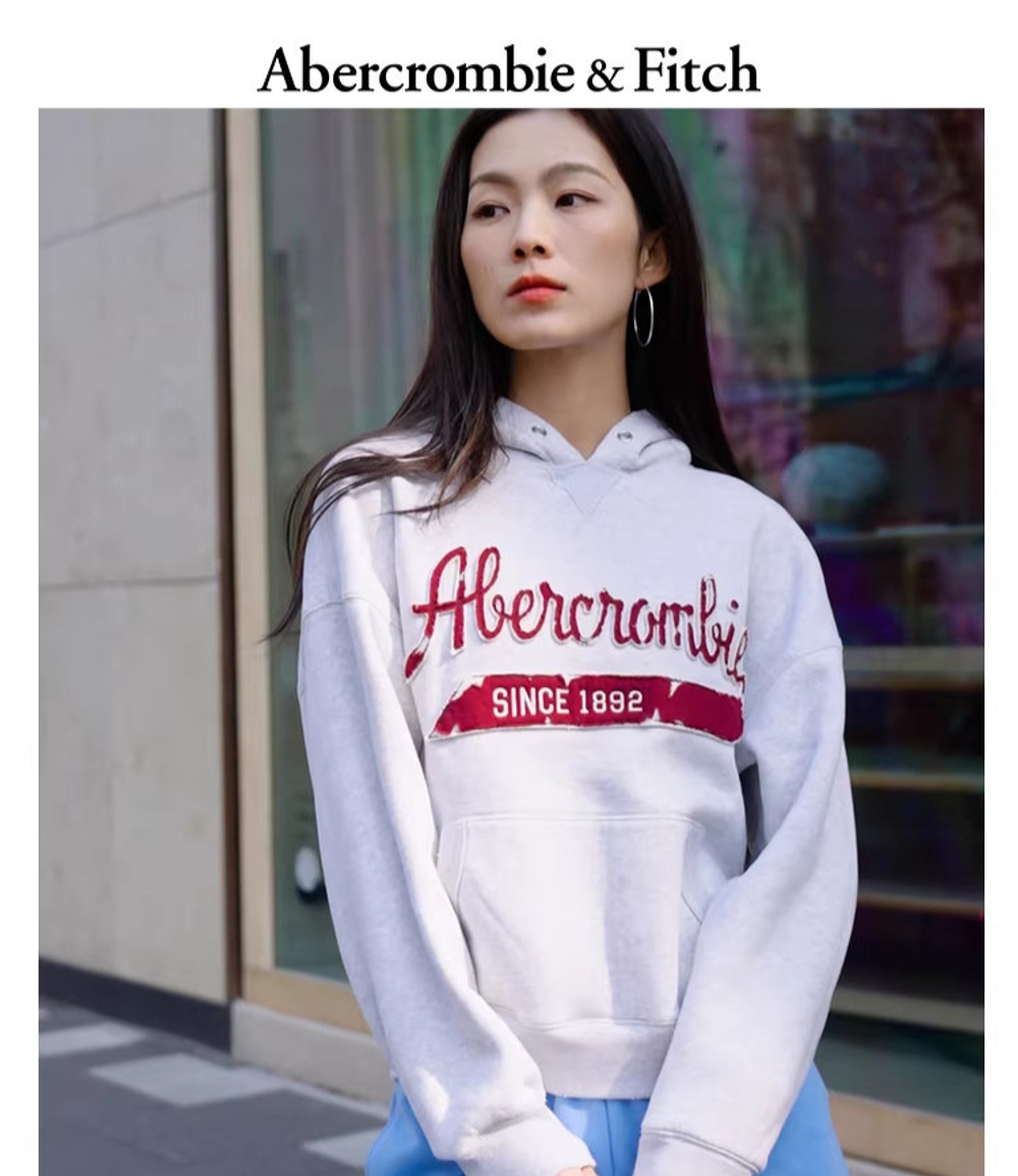 아베크롬비 여자 후드티 모자티 여성 후디 Abercrombie & Fitch - 상세 이미지 5