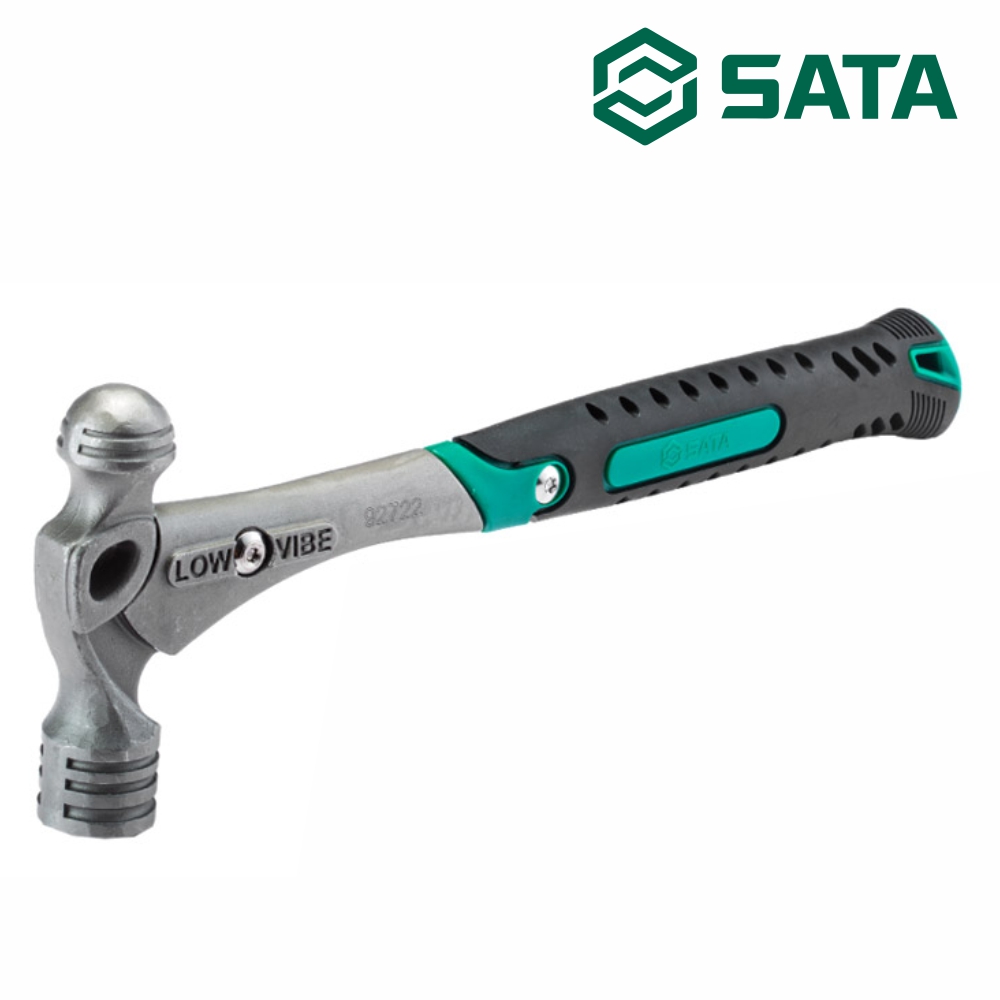 사타 SATA 저진동 볼핀 망치 1LBS 92722 판금 자동차 정비망치 - 상품 이미지