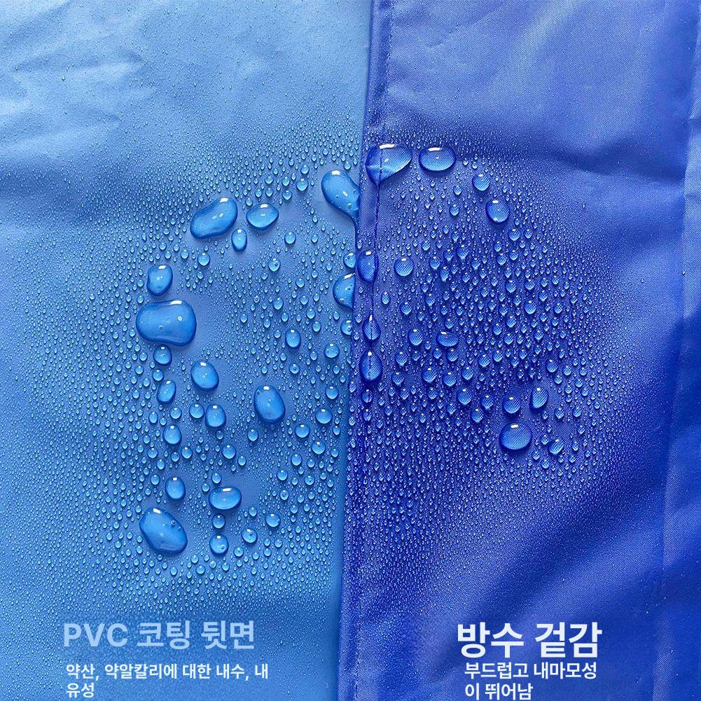 방수 긴팔 앞치마 주방 작업복 요리용 전신 보호 - 상세 이미지 4