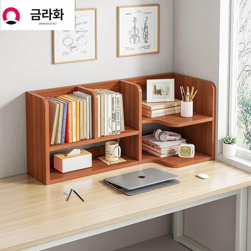 책상위 간이 책꽂이 선반 정리대 이동식 미니 책장 - 상세 이미지 3