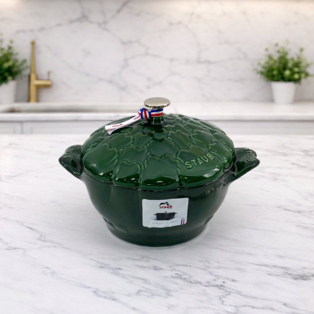 스타우브 STAUB 아티초크 꼬꼬떼 바질그린 111592285-B 프랑스 B품 - 상품 이미지