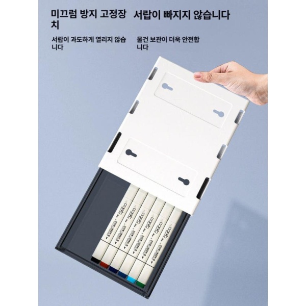 프리미엄 모션 데스크 높이조절 게이밍 듀얼 서랍형 무광 블랙 1개 무광 블랙 1개 - 상세 이미지 4