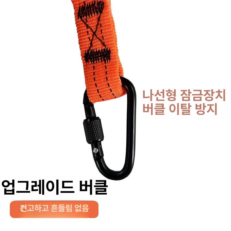 리쉬 보드 서핑목줄 발목 블랙 - 상세 이미지 4