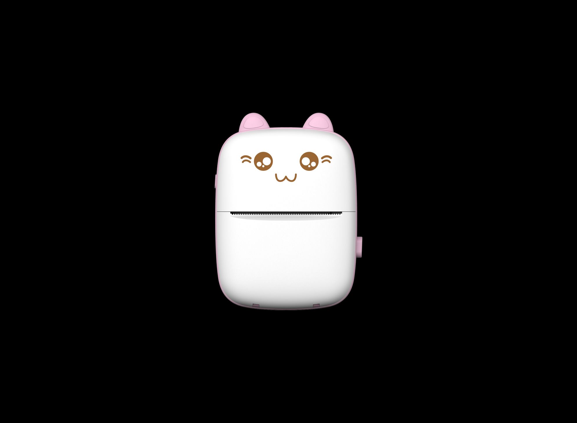 라벨 프린트기 미니 블루투스 휴대용프린터 인쇄기 초소형 C9 화이트블루-5 열감열+3 컬러+3 - 상세 이미지 4