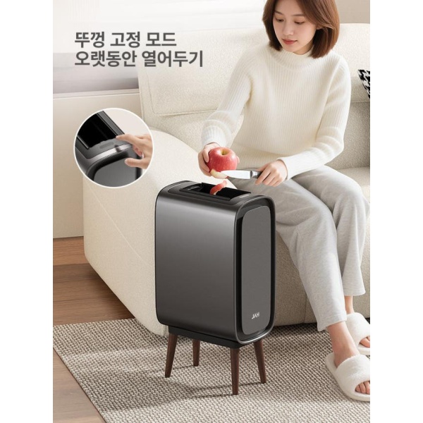 프리미엄 스마트 충전식 밀봉 분리형 9L 센서 쓰레기통 거실 사무실용 포함 9L 없음 - 상세 이미지 5