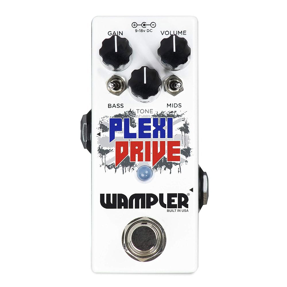 왐플러 플렉시 드라이브 미니 오버드라이브 페달(PLEXIDRIVEMINI), 크림 Pedal - 상세 이미지 3