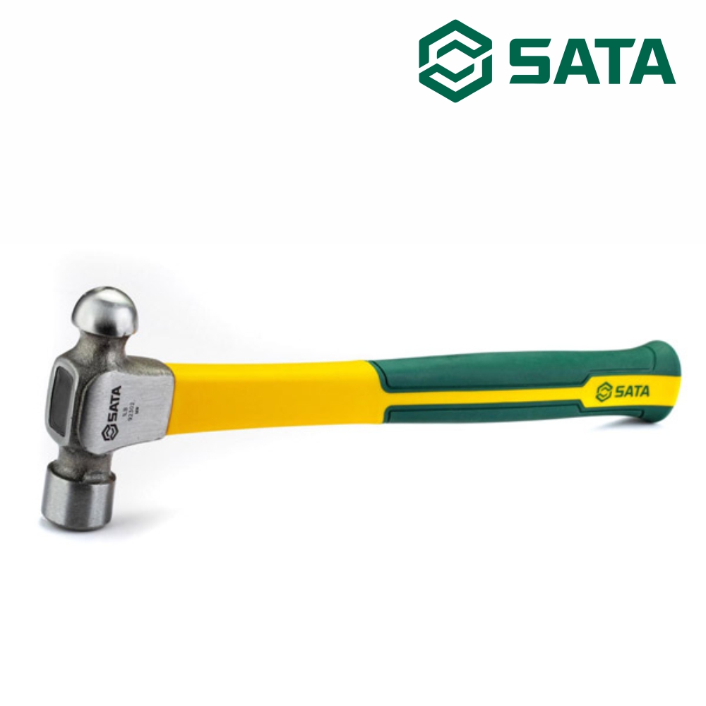 사타 SATA 볼핀망치 화이버 글라스 핸들 1.5LBS 92303 판금 자동차 정비망치 - 상품 이미지
