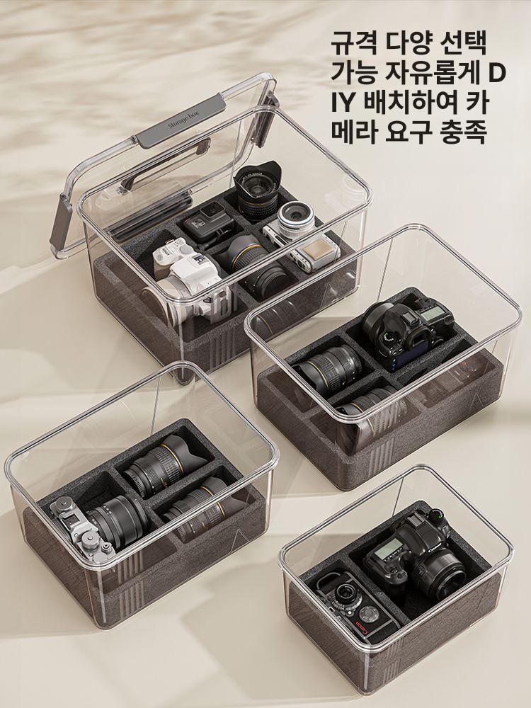 보관함 렌즈 보관 보온 제습 건조제 가방 미러리스 휴대용 상자 DSLR 카메라 밀폐 방진 - 상세 이미지 5