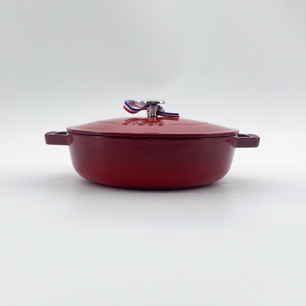 스타우브 STAUB 시스테라 전골냄비 24cm 체리 126192406-B 프랑스 B품 이미지 6