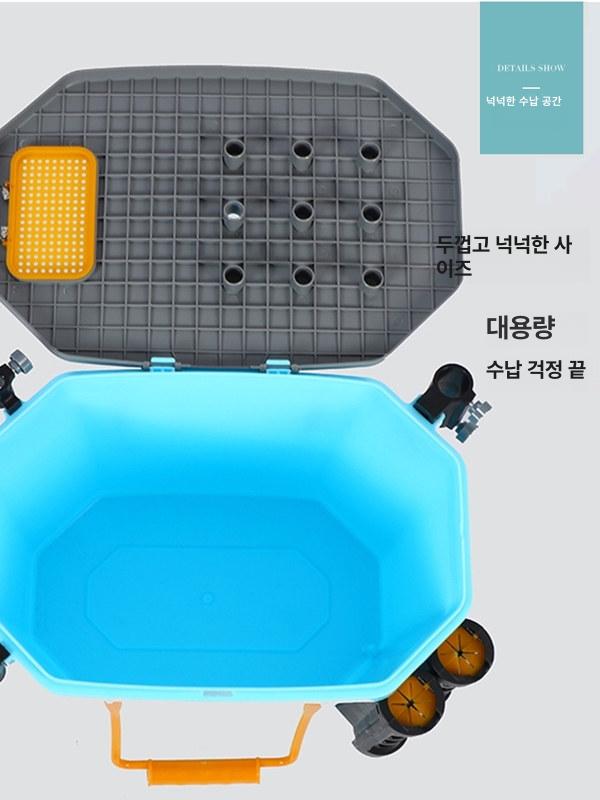 만능용기 다라이 청통 특대형 적통 물통 식당 보관용기 수도꼭지달린 - 상세 이미지 4