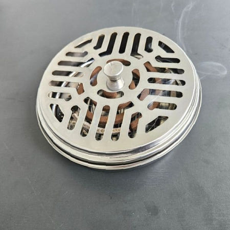 원형 향꽂이 받침대 야외용 모기 퇴치 트레이 캠핑 테라스 정원 베란다 실내