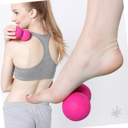 근육 이완 지압 마사지 도구 허벅지 종아리 등 어깨 목 전신 혈액 순환 촉진