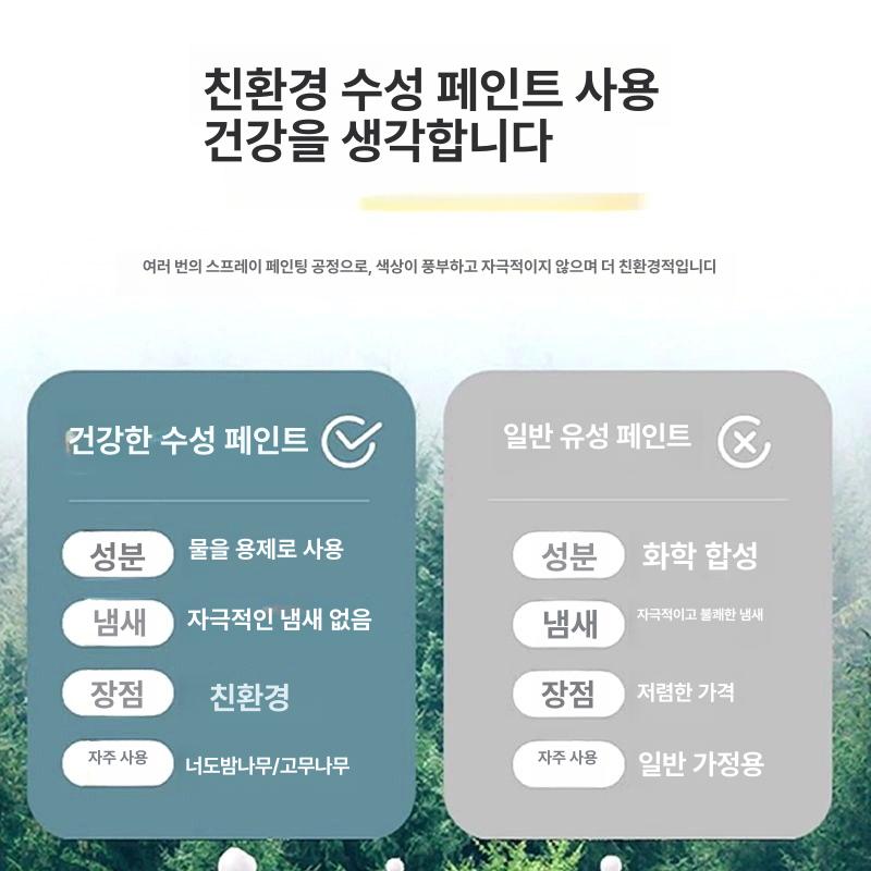벽걸이 거실장 북유럽 스타일 원룸 장식장 선반 TV 월넛 2.0m 현장 설치 - 상세 이미지 5