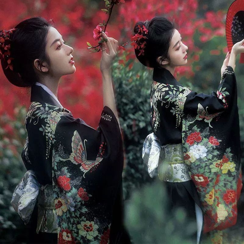 유카타 일본 기모노 행사 코스프레 촬영 오비 - 상세 이미지 2