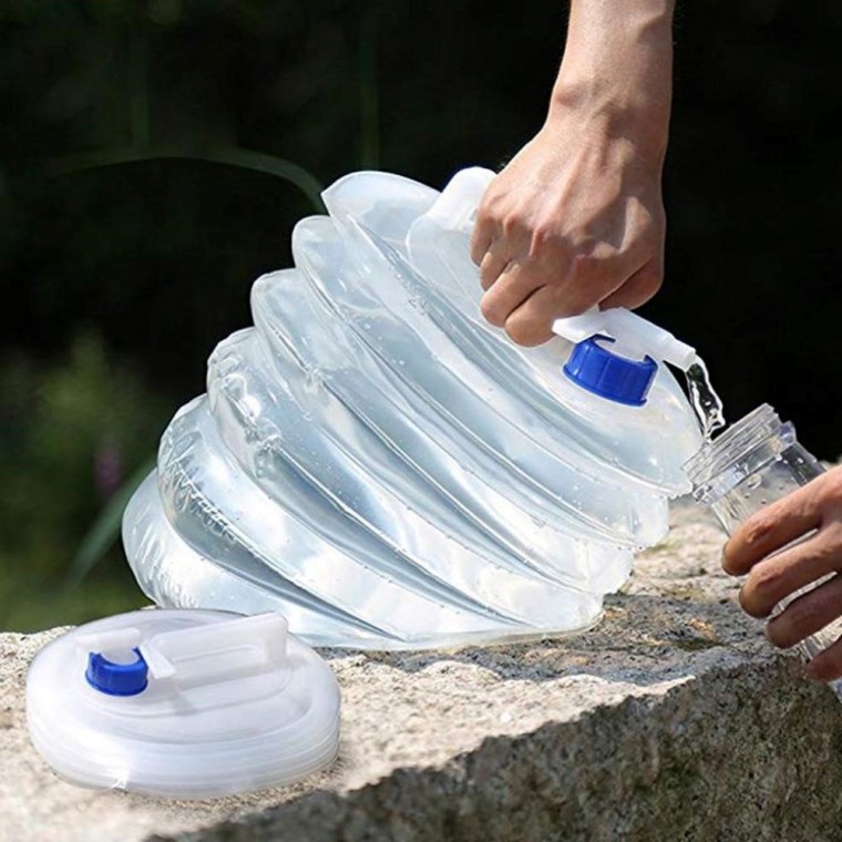 자바라 캠핑물통 약수통 생수통 자바라 10L - 상품 이미지