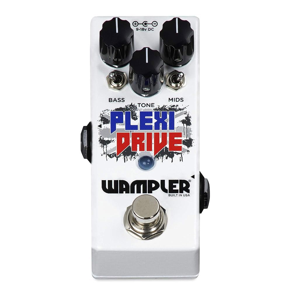 왐플러 플렉시 드라이브 미니 오버드라이브 페달(PLEXIDRIVEMINI), 크림 Pedal - 상세 이미지 2