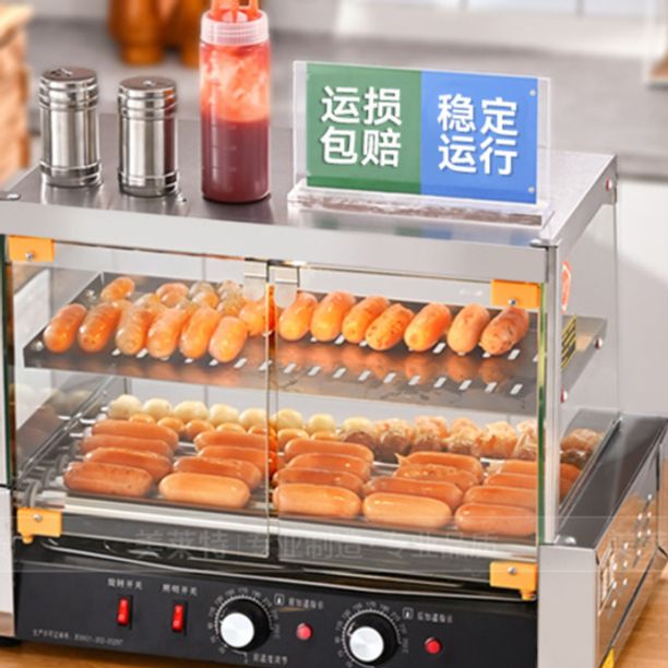 휴게소 소시지기계 구이 굽기 바비큐 핫바 업소용 - 상품 이미지