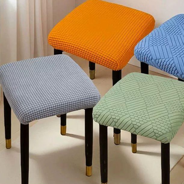 스툴 의자 커버 화장대 원형 리폼 교체용 카바