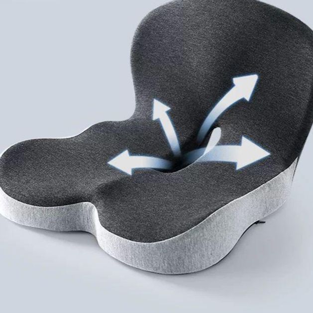 의자 방석 등받이 쿠션 사무실 수험생 메모리폼 엉덩이