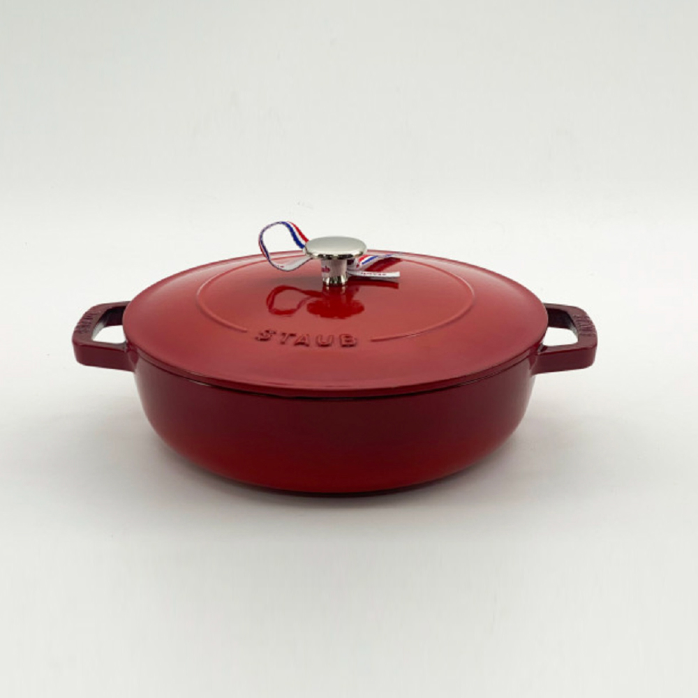 스타우브 STAUB 시스테라 전골냄비 24cm 체리 126192406-B 프랑스 B품 - 상세 이미지 5