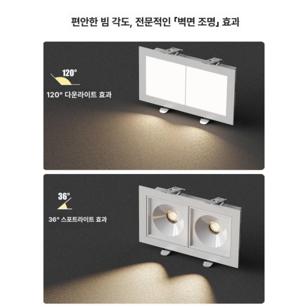 프리미엄 CD 플레이어 2컬러 USB 거치 꾸러미 벽걸이 선명한 36 5w 3000K 75 75mm개구 A 1_36 5w 3000K 75 75mm개구 - 상세 이미지 3