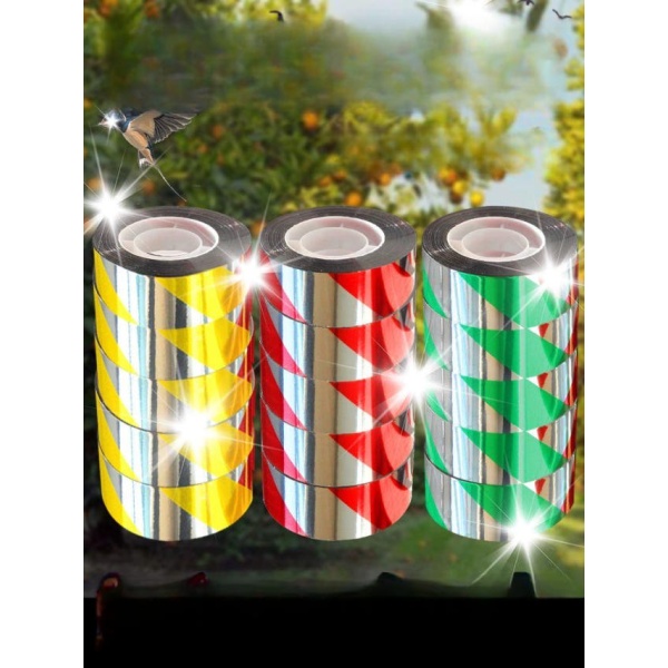 강력 퇴치 조류 반사 테이프 레이저레드실버 2.4cm 1롤 100m 체험팩 레드 스파이럴 2.4cm 1롤 1 - 상품 이미지