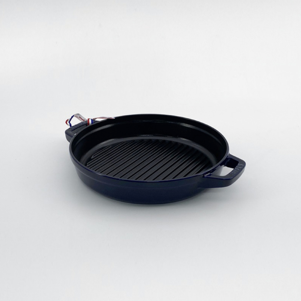 스타우브 STAUB 그릴팬 높은형 26cm 다크블루 145492691-B 프랑스 B품 - 상세 이미지 2