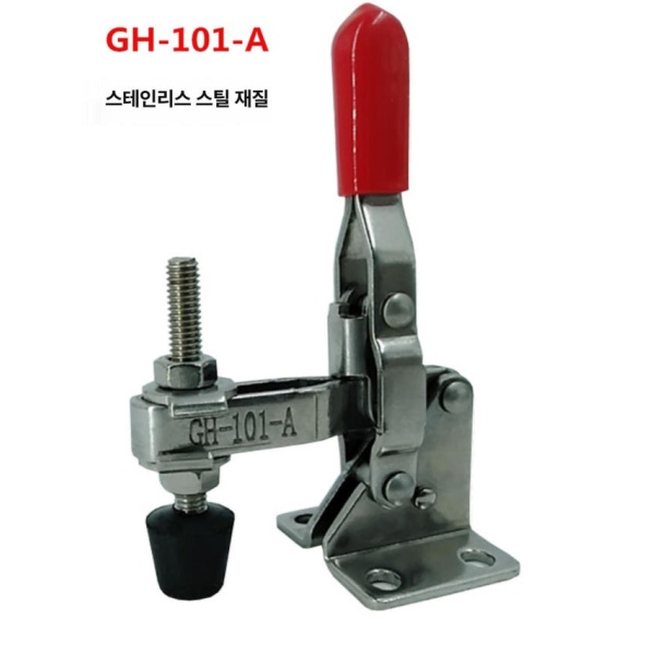 강력 수직 토글 클램프 고정장치 L형 바이스 스핀들 훅 gh-101-a gh-101-a - 상세 이미지 3