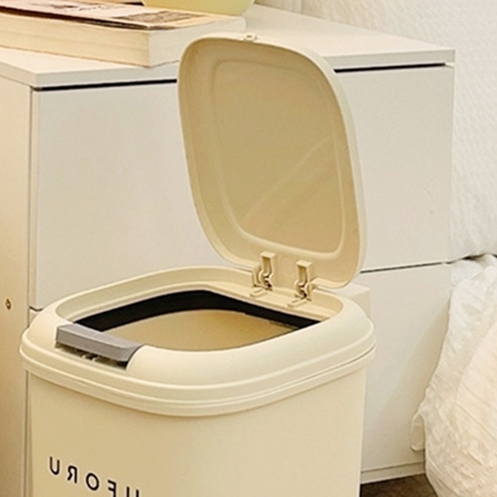 컬러 원룸 침실 화장실 페달 휴지통 15L 20L - 상품 이미지