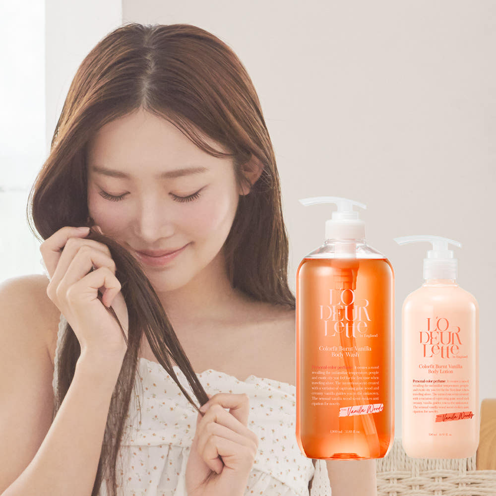 로더렛 퍼퓸 바디 케어 세트 (워시 1000ml 2개 + 로션 500ml 2개) - 상품 이미지